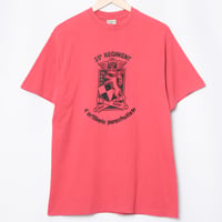 French Army 35e Régiment d'Artillerie Parachutiste Cotton T-Shirt Red
