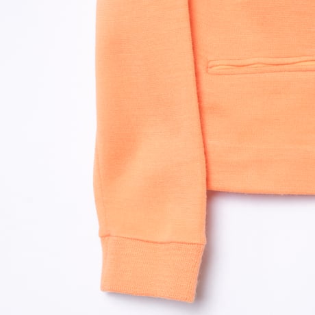 70s Vintage adidas Knit Jacket Salmon Pink (Made in France)