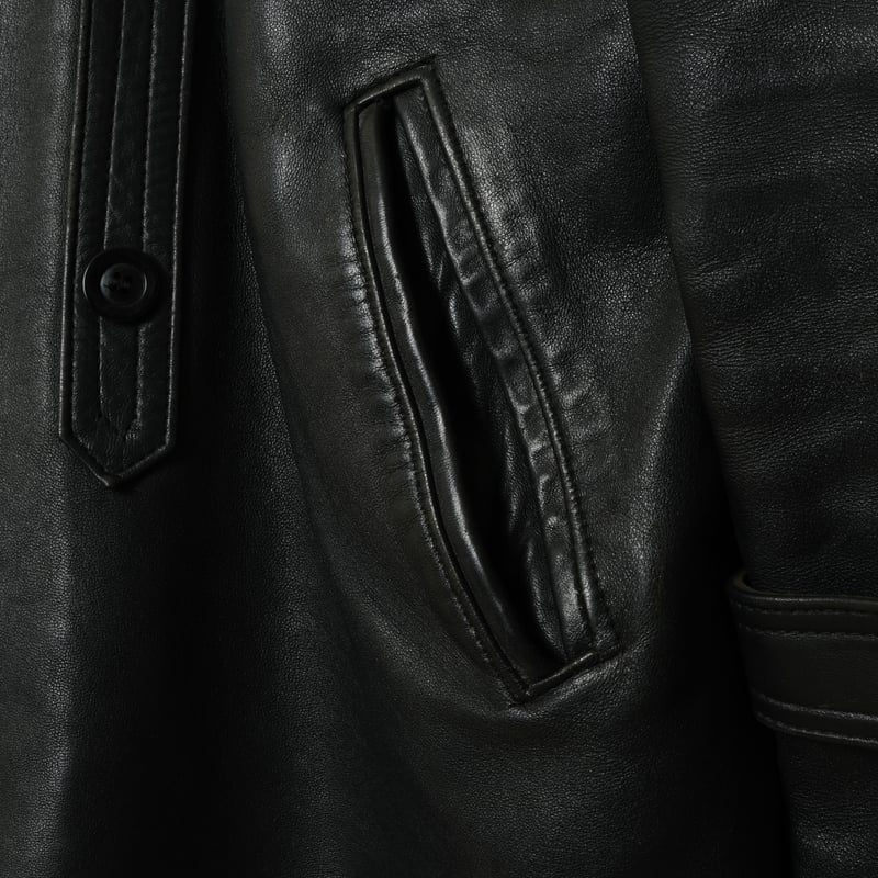 80s French Vintage GVF Leather Jacket (Corbusie