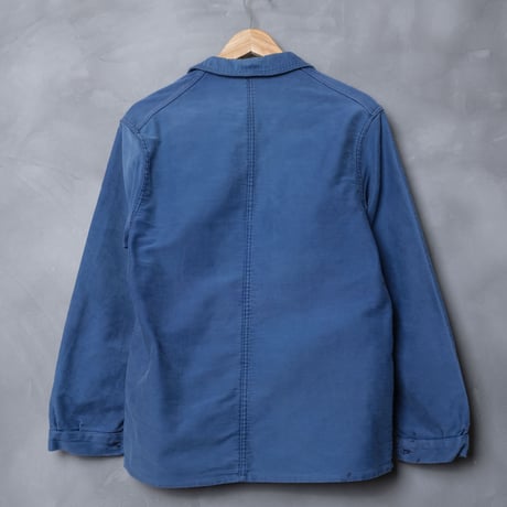 40-50s Le François Blue Moleskin Jacket 2