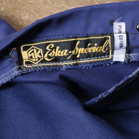 50s-60s Eska Moleskin Work Trousers Size 44-76 Dead Stock 2