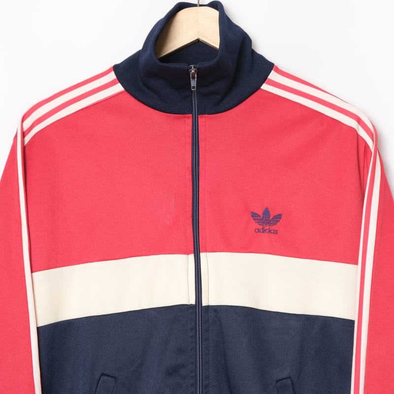 70-80s Vintage adidas Ventex Track Jacket Navy×