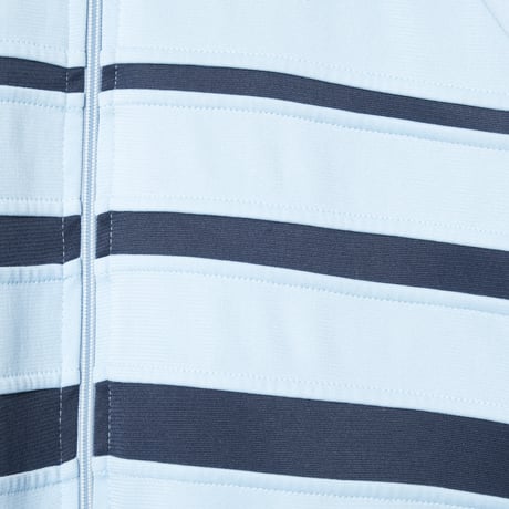 70-80s Vintage adidas Track Jacket Model  First Light Blue × Navy（Made in France）