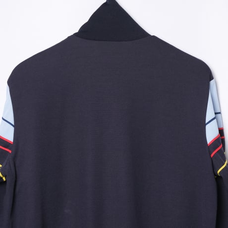 70-80s Vintage adidas Ventex Track Jacket Navy × Light Blue（Made in France)