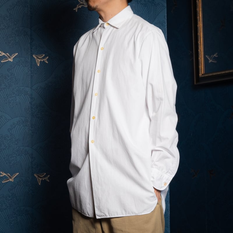 【美品】60s Noveltex フレンチシャツ フランス製 ユーロヴィンテージ 40-50s France Vintage NOVELTEX Dress Shirts | U