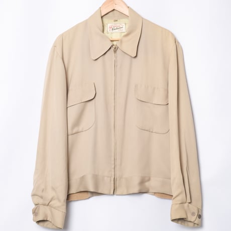 50s Gabardine Jacket ギャバジャン 50s ヴィンテージ ギャバジャン | 旅する古着屋 dockeryfarm