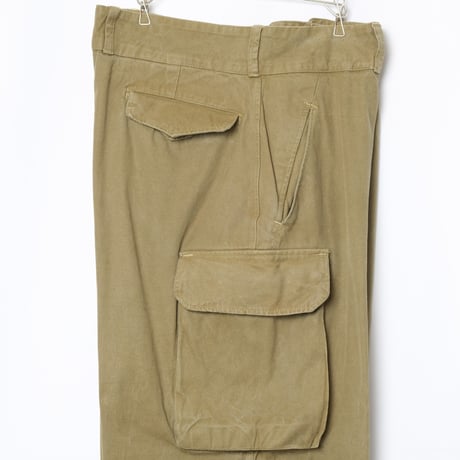 French Army M47 Trousers Early Size 39 Metal Buttons