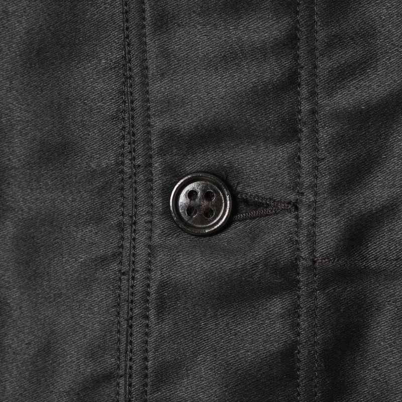 30-40s France Vintage LA BICHE Black Moleskin J 30-40s France Vintage LA BICHE Black Moleskin J
