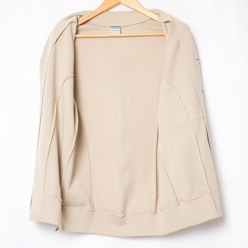 70-80s Vintage adidas Metal Button Knit Jacket  