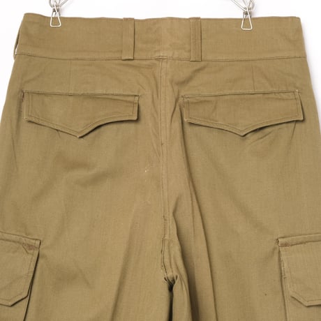 French Army M47 Trousers Early HBT Size 21 Deadstock