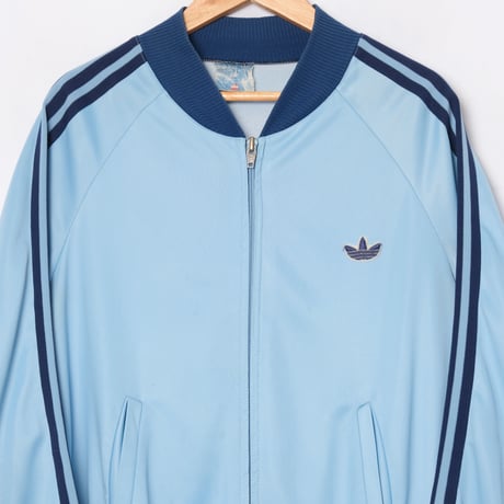 70−80s Vintage adidas Ventex ATP Light Blue Track Jacket  Small