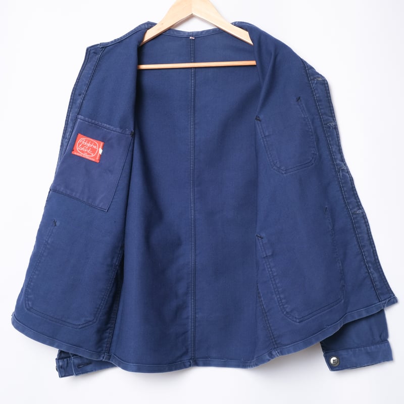50s France Vintage Adolphe Lafont Blue Moleski 50s France Vintage Adolphe Lafont Blue Moleski