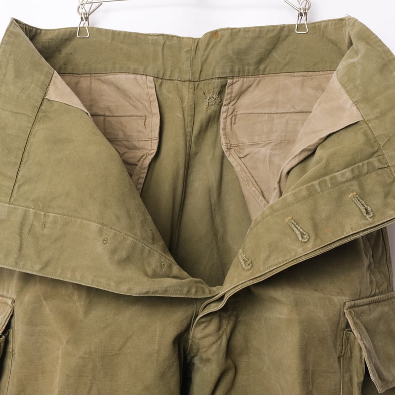 M47 前期 15サイズ MADE IN FRANCE】【DEADSTOCK】フランス軍 M47パンツ 前期 / 15