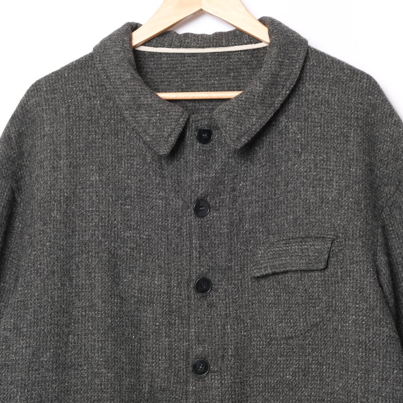 50-60s France Vintage Wool Farmers Work Jacket