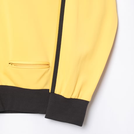 70-80s Vintage adidas Track Jacket Yellow × Black (Made in France)
