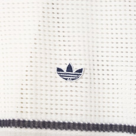 70-80s Vintage adidas Ventex Half Sleeve Polo Shirt Mesh（Made in France）