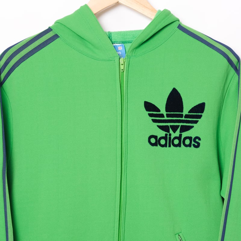 70s Vintage adidas Ventex Hoodie Light Green (M 70s Vintage adidas Ventex Hoodie Light Green (M