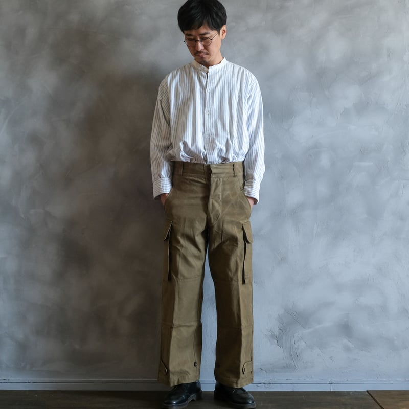 French army M47 前期型 USED】French Army M-47 Trousers Early Model Size23 実物