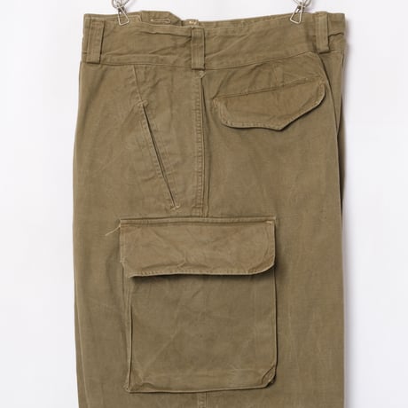 French Army M47 Trousers Early 比翼 Metal Button Size 15-3