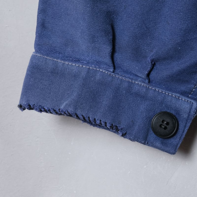 40-50s ELDUR Blue Moleskin Jacket | Ugla パンと古着と本 40-50s ELDUR Blue Moleskin Jacket | Ugla パンと古着と本