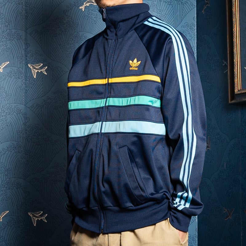 70-80s Vintage adidas Ventex Track Jacket Model