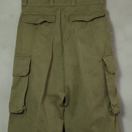 French Army M47 Trousers First Size21 Herringbone Used