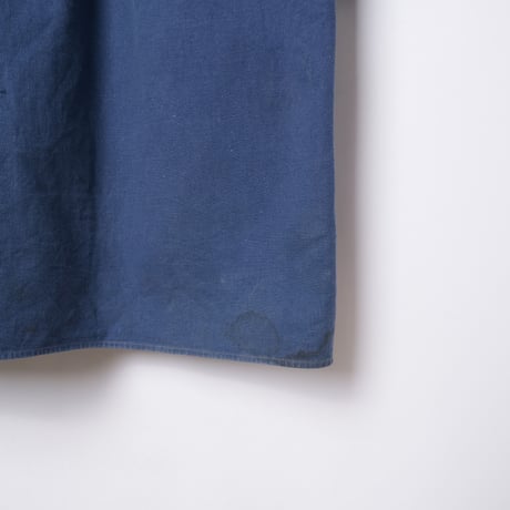 40-50s French Vintage Blue Cotton Granpa Shirts
