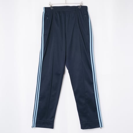 70-80s Vintage adidas Ventex Track Trousers Navy × Light Blue (Made in France)