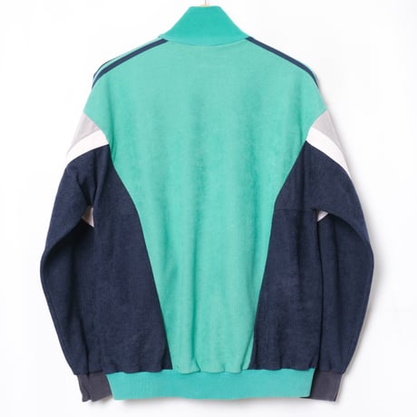 80s Vintage adidas Ventex Track Jacket Green (Made in France)180
