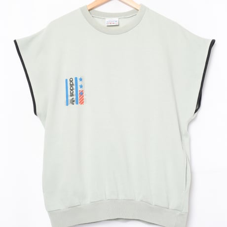 80s Vintage adidas VENTEX Half Sleeve Sweat （Made in France）