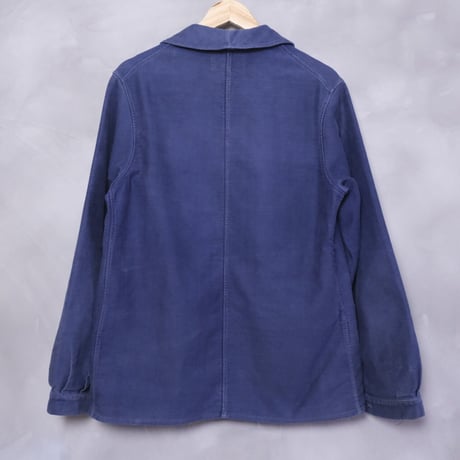 30s Le St Pierre Blue Moleskin Jacket