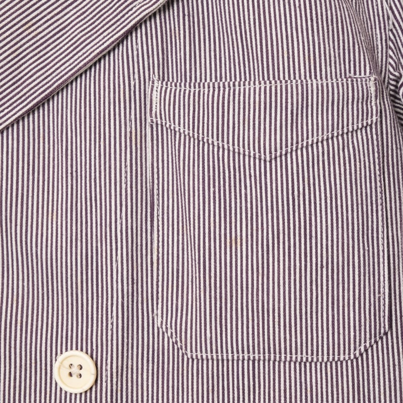 【希少レア！】40s フランス リネンブッチャーコート 希少レア！】40s フランス リネンブッチャーコート - メルカリ