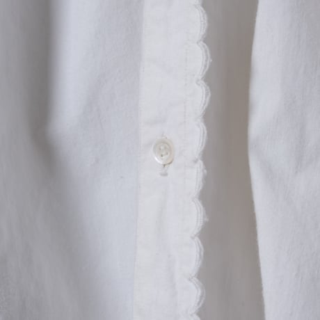 Early 1900s French Antique Cotton Night Dress ①