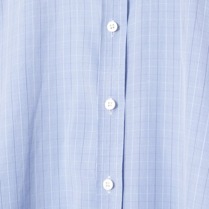 90s Turnbull&Asser Sea Island Cotton Checked sh