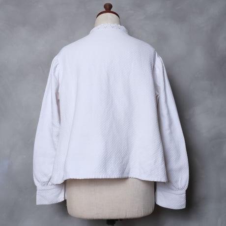 Germany Antique  Cotton Pique Cardigan