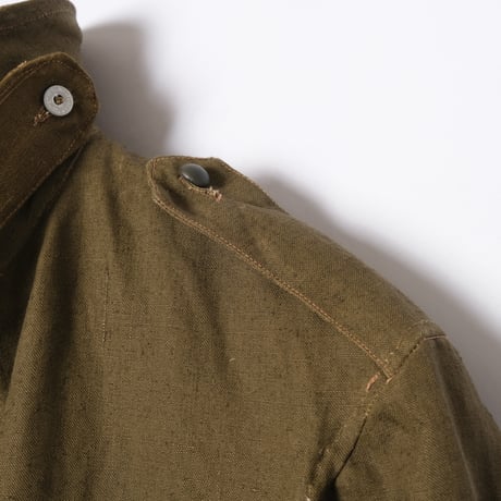 French Army M35 Short Jacket (Linen) With Liner Size 3 Dead Stock
