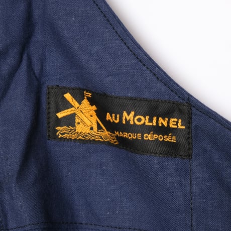 40-50s FranceVintage Au Molinel Metis Overalls Dead Stock