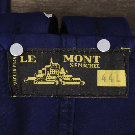 50-60s Le Mont St Michel  French Work Overalls Size 44L