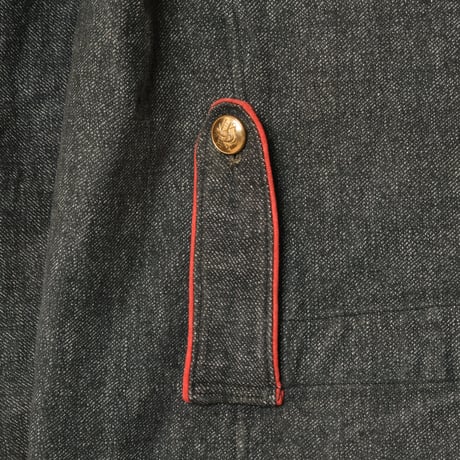 ‐1930s  Swiss Vintage Fireman Jacket  Black