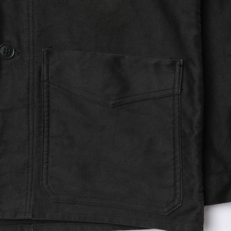 40s France Vintage Le Mont Saint Michel Black M