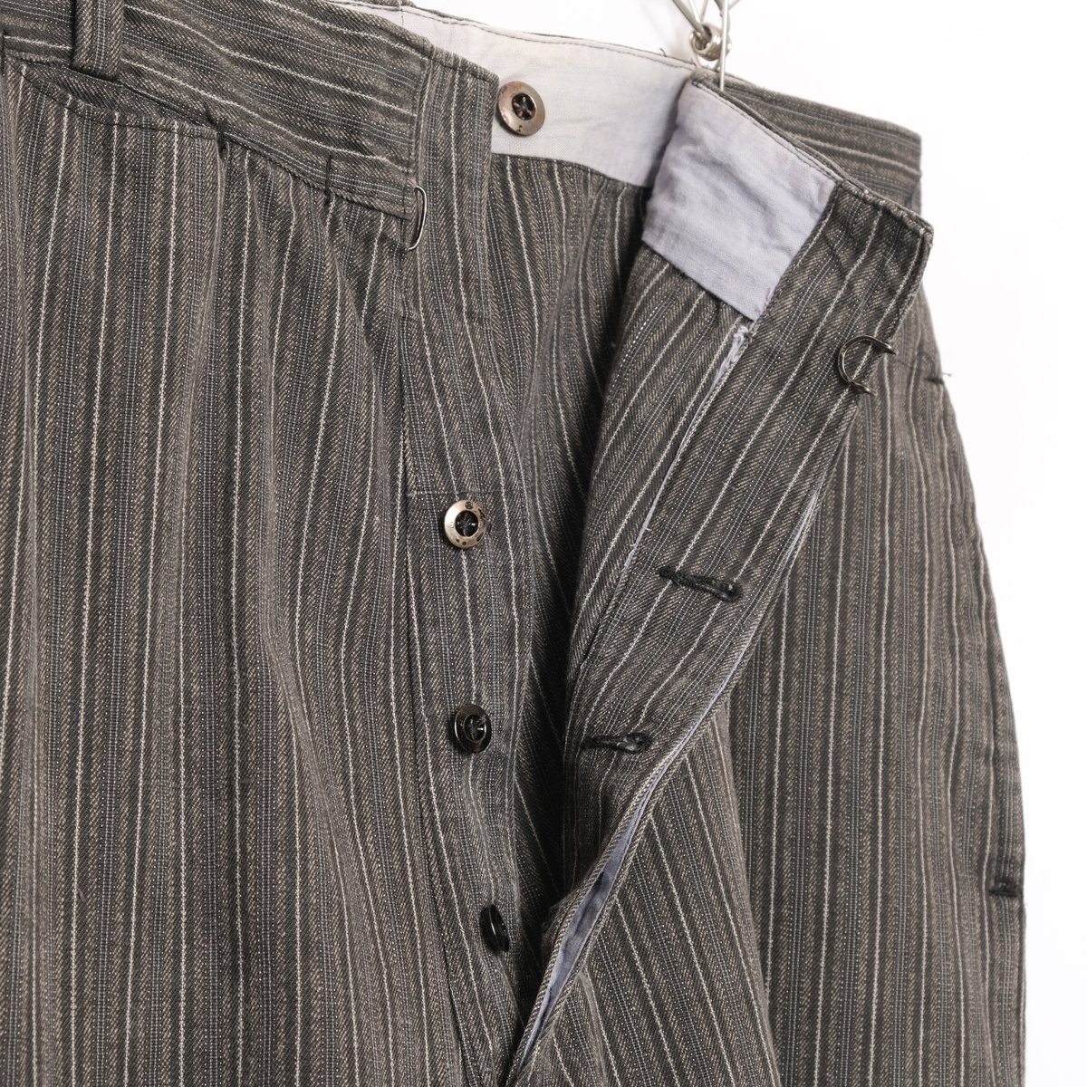 40-50s France Vintage Stripe Trousers | Ugla パン