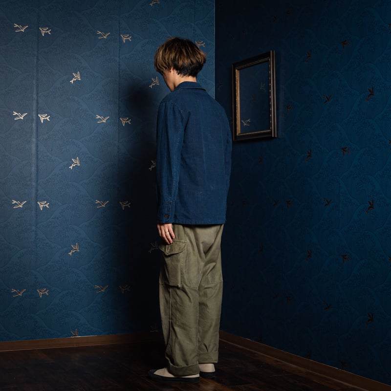 20-30s French Army (Marine Nationales) Shawl co