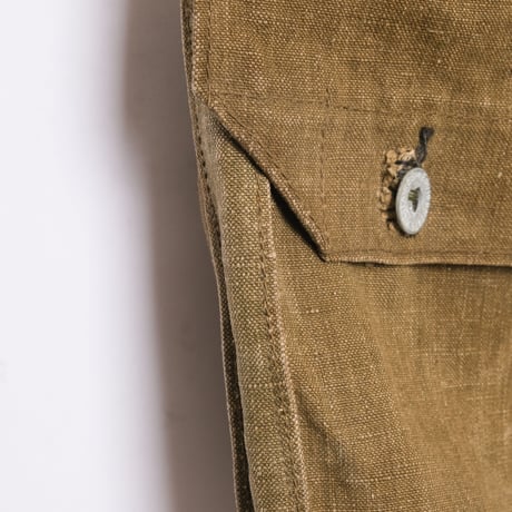40s French Army Bread Bag (Linen)  2