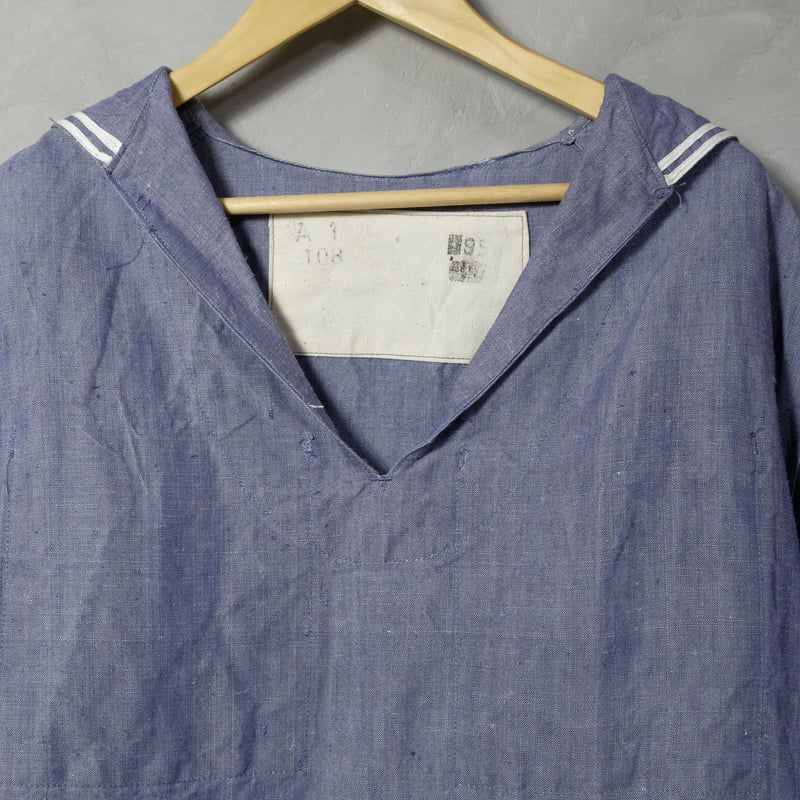 50's French Army Marine Nationale sailor shirt