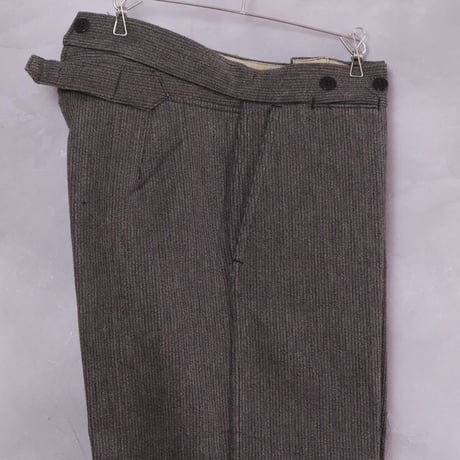 40-50s Dumont d`urville  Cotton Pique Trousers Dead Stock