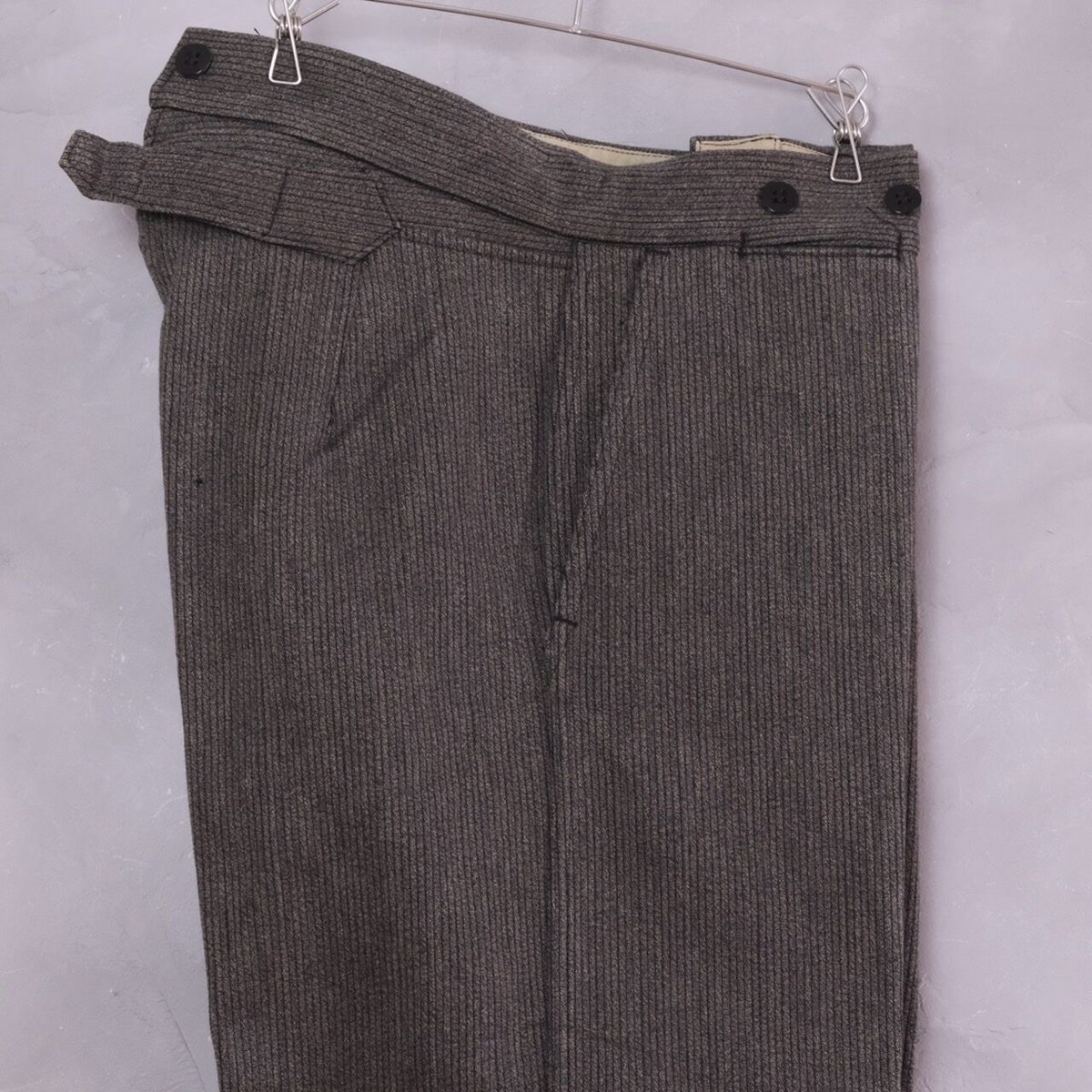 40-50s Dumont d`urville Cotton Pique Trousers 