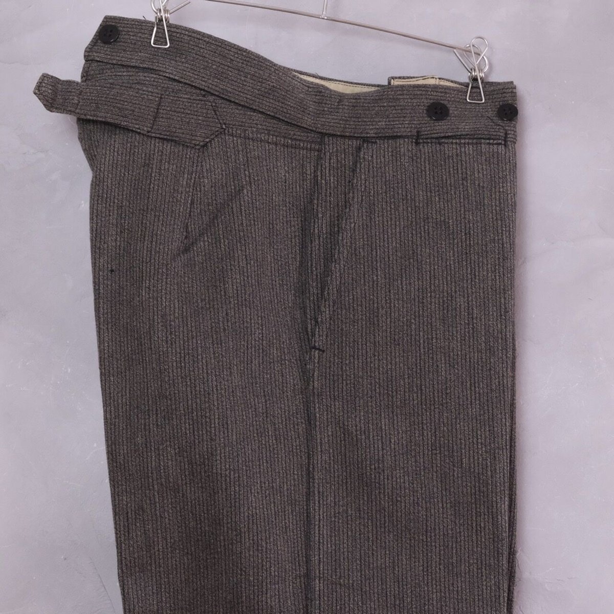 40-50s Dumont d`urville Cotton Pique Trousers