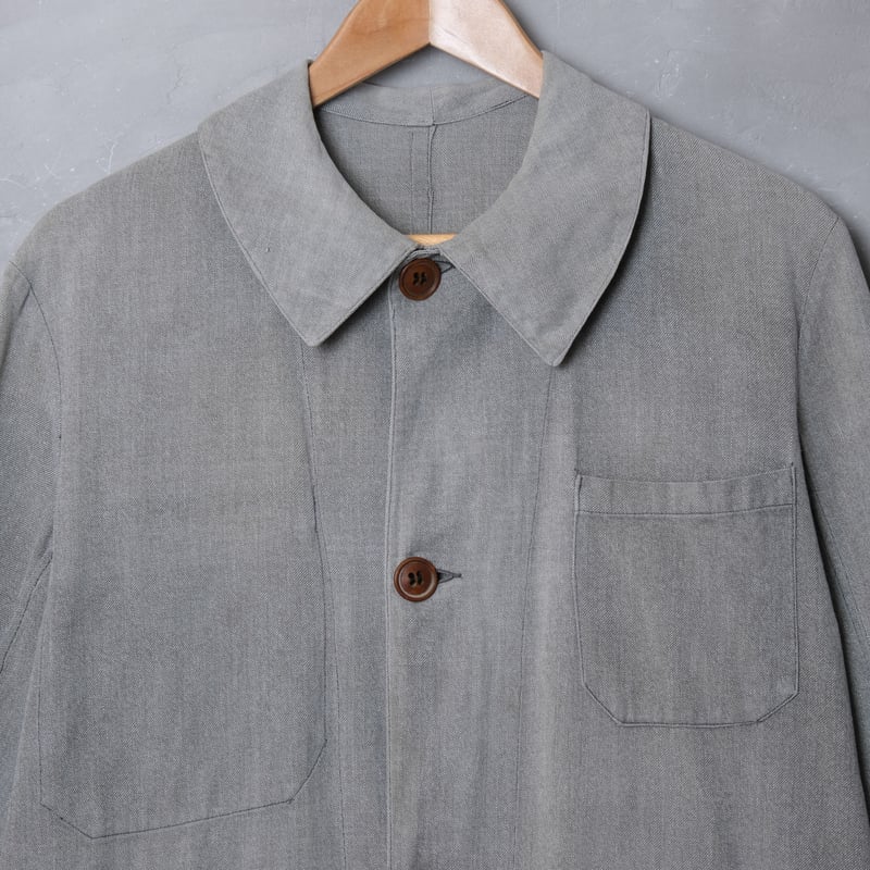 30-40s French Vintage Black Chambray Atelier Co