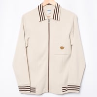 70-80s Vintage adidas Knit Jacket Beige