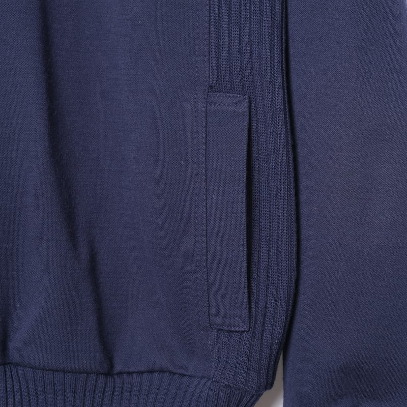 80s Vintage adidas Knit Track Jacket Navy (Made